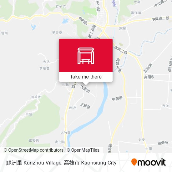 鯤洲里 Kunzhou Village地圖