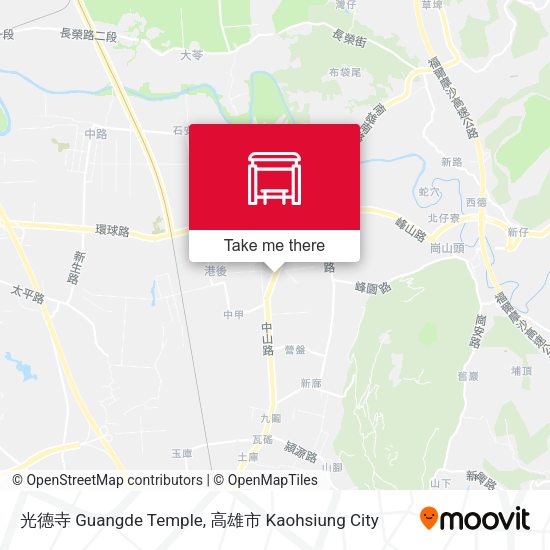 光德寺 Guangde Temple地圖