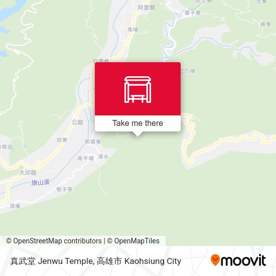 真武堂 Jenwu Temple map