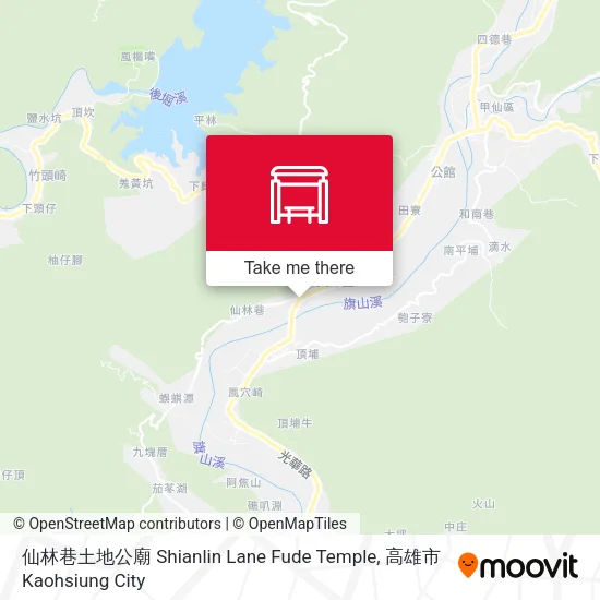 仙林巷土地公廟 Shianlin Lane Fude Temple map