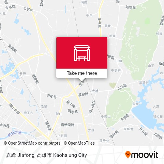 嘉峰 Jiafong map
