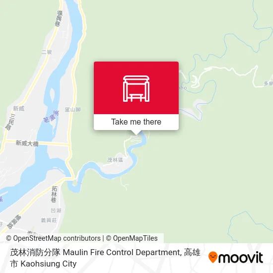 茂林消防分隊 Maulin Fire Control Department地圖