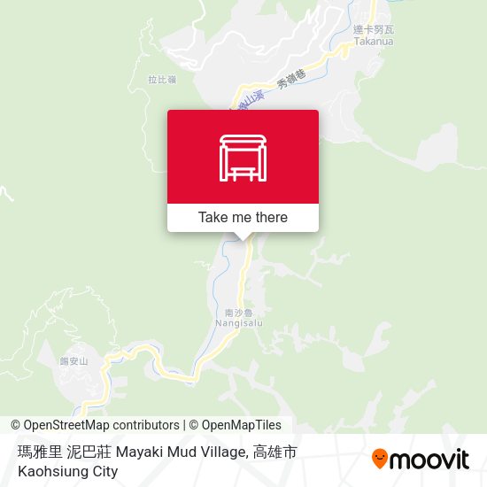 瑪雅里 泥巴莊 Mayaki Mud Village map