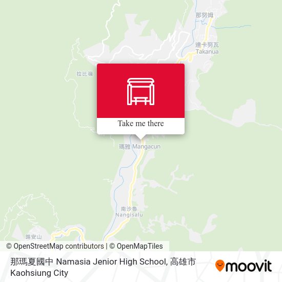 那瑪夏國中 Namasia Jenior High School map