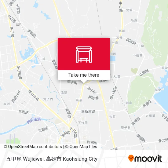 五甲尾 Wujiawei地圖