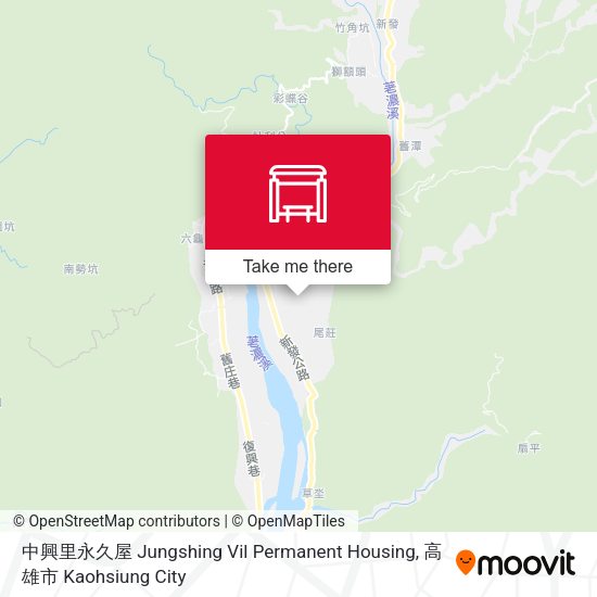 中興里永久屋 Jungshing Vil Permanent Housing map