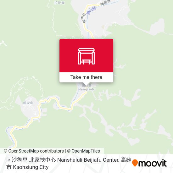 南沙魯里-北家扶中心 Nanshaluli-Beijiafu Center地圖