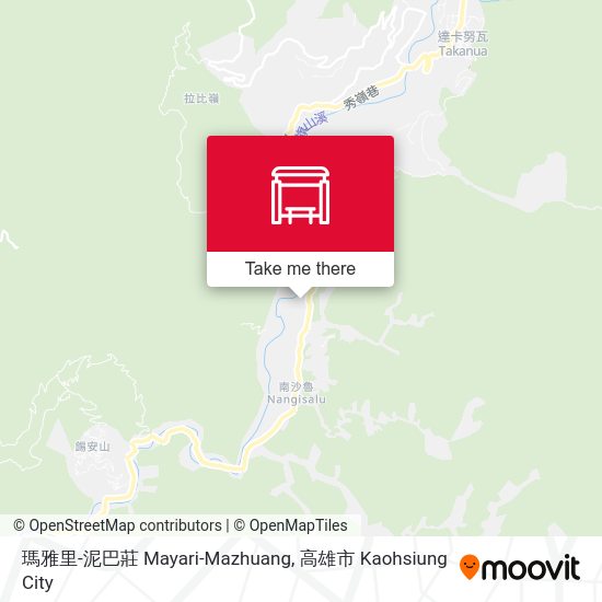 瑪雅里-泥巴莊 Mayari-Mazhuang map
