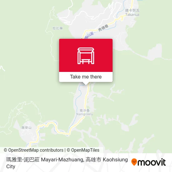瑪雅里-泥巴莊 Mayari-Mazhuang地圖
