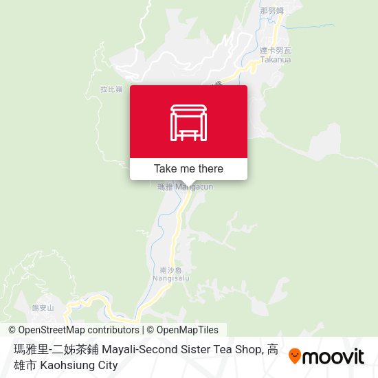 瑪雅里-二姊茶鋪 Mayali-Second Sister Tea Shop map