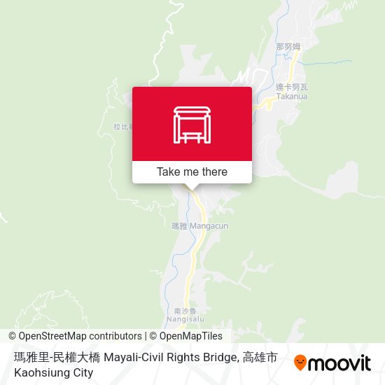 瑪雅里-民權大橋 Mayali-Civil Rights Bridge map