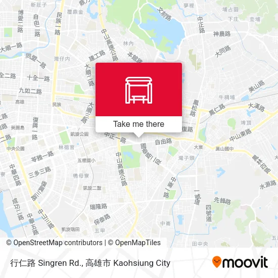 行仁路 Singren Rd. map