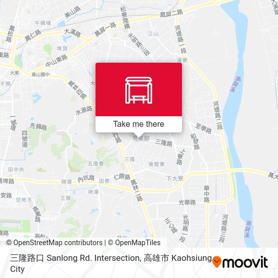 三隆路口 Sanlong Rd. Intersection map