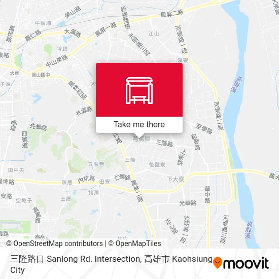 三隆路口 Sanlong Rd. Intersection map