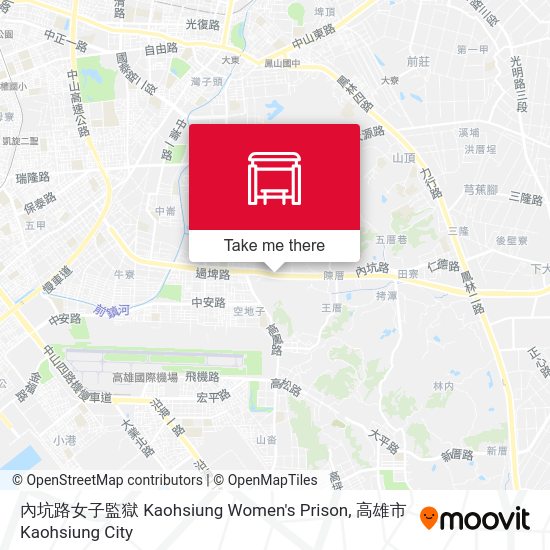 內坑路女子監獄 Kaohsiung Women's Prison map