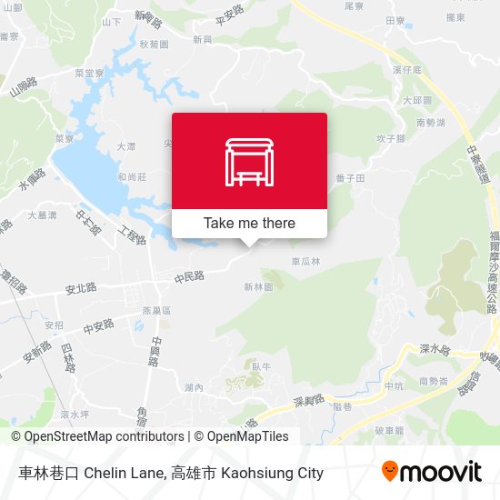 車林巷口 Chelin Lane map