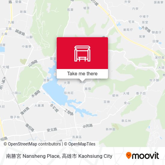 南勝宮 Nansheng Place map