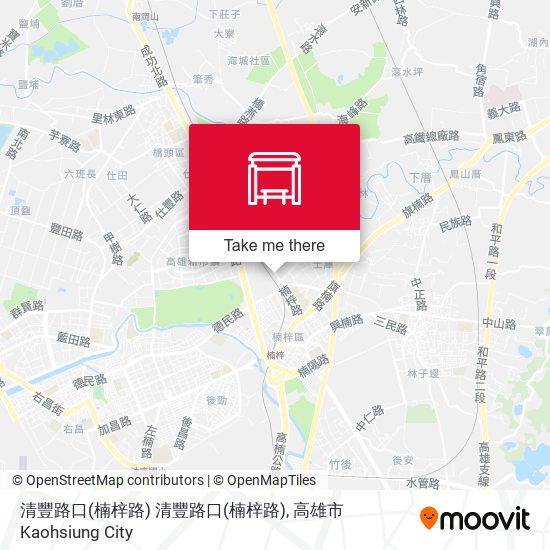 清豐路口(楠梓路) 清豐路口(楠梓路)地圖