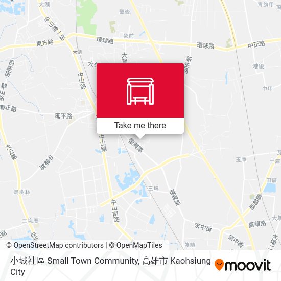 小城社區 Small Town Community map