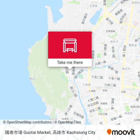 國泰市場 Guotai Market map