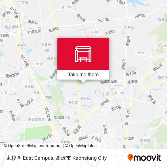 東校區 East Campus地圖