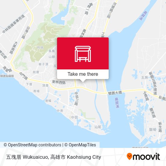 五塊厝 Wukuaicuo map