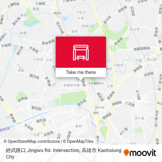 經武路口 Jingwu Rd. Intersection地圖