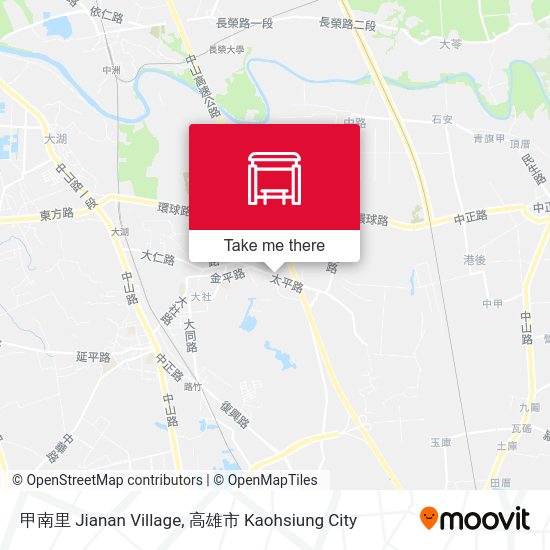甲南里 Jianan Village map