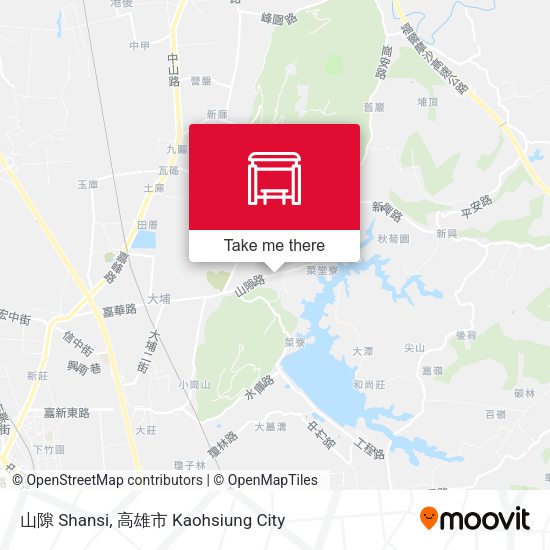 山隙 Shansi map