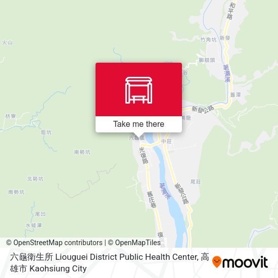 六龜衛生所 Liouguei District Public Health Center map