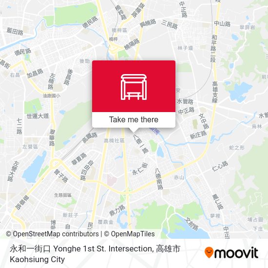 永和一街口 Yonghe 1st St. Intersection map