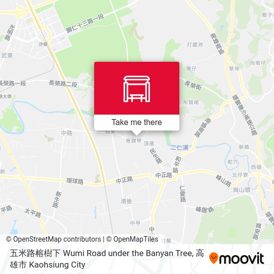 五米路榕樹下 Wumi Road under the Banyan Tree地圖