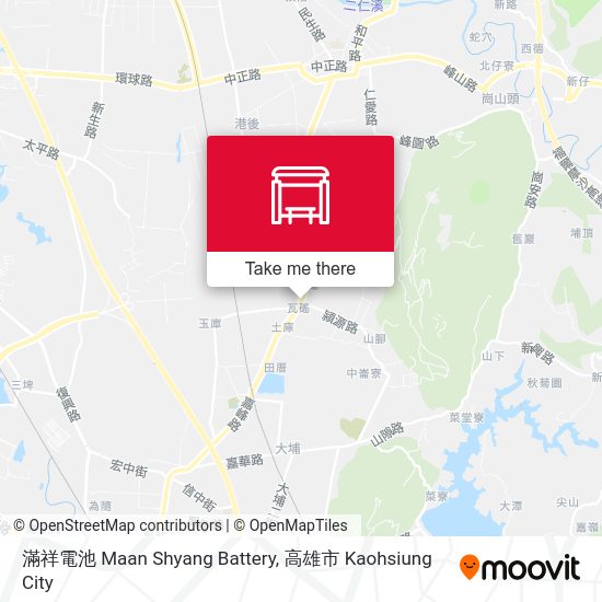 滿祥電池 Maan Shyang Battery map