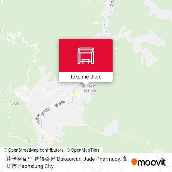 達卡努瓦里-皆得藥局 Dakauwari-Jade Pharmacy map