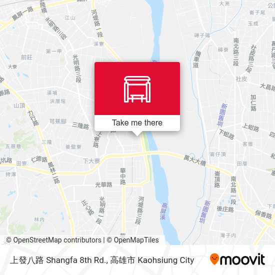 上發八路 Shangfa 8th Rd. map