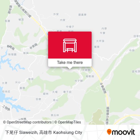 下尾仔 Siaweizih map