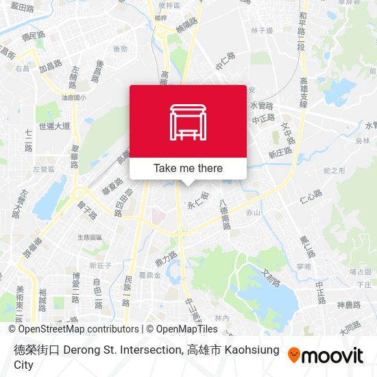 德榮街口 Derong St. Intersection map