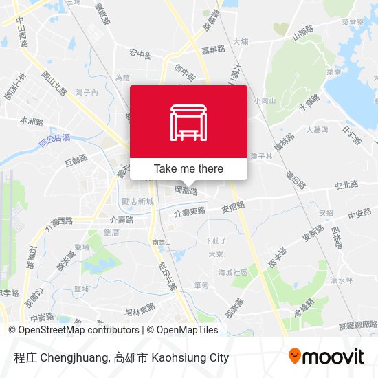 程庄 Chengjhuang map