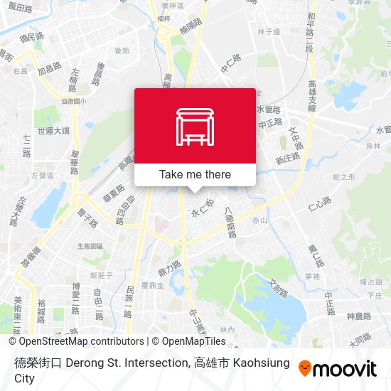 德榮街口 Derong St. Intersection map