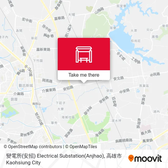 變電所(安招) Electrical Substation(Anjhao)地圖