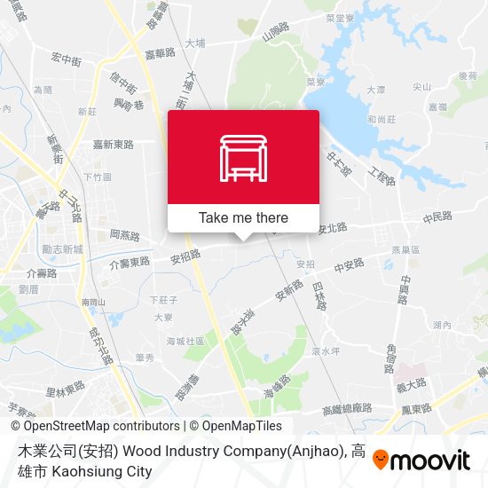 木業公司(安招) Wood Industry Company(Anjhao)地圖