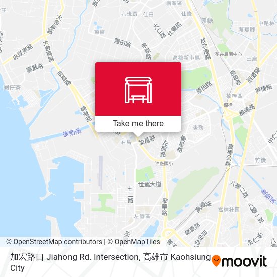 加宏路口 Jiahong Rd. Intersection地圖