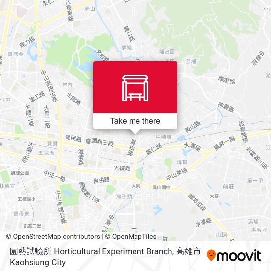 園藝試驗所 Horticultural Experiment Branch地圖