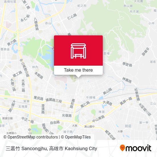 三叢竹 Sancongjhu地圖