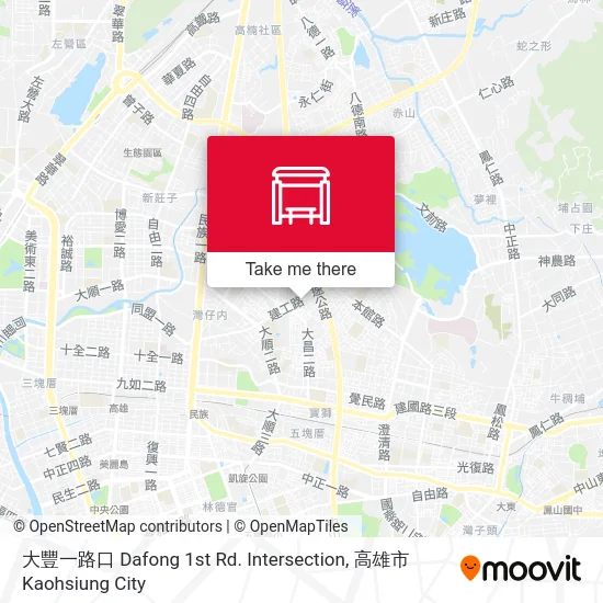 大豐一路口 Dafong 1st Rd. Intersection地圖