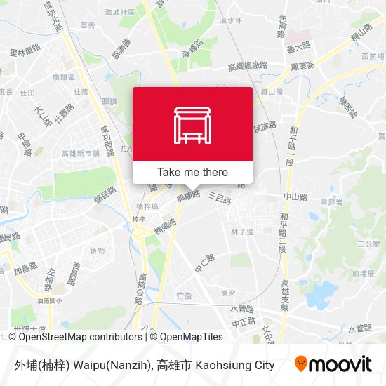 外埔(楠梓) Waipu(Nanzih) map