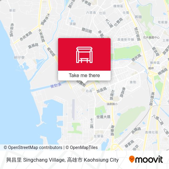 興昌里 Singchang Village地圖