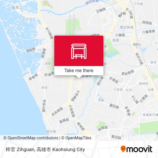 梓官 Zihguan map