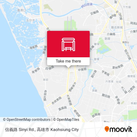 信義路 Sinyi Rd. map