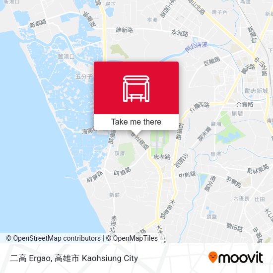 二高 Ergao地圖